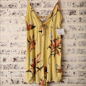 O’Neill romper, yellow (xl)